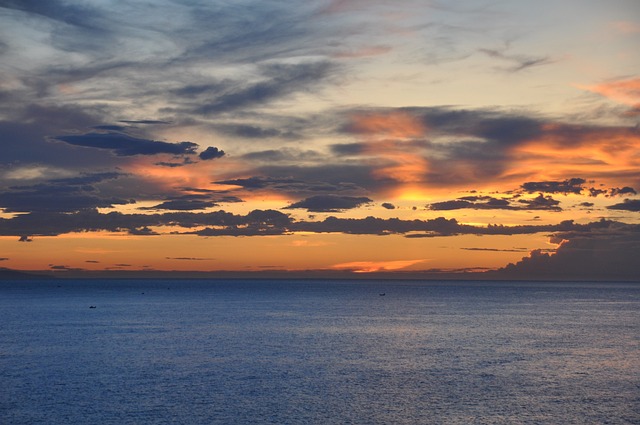 Free Sea Sunset photo and picture