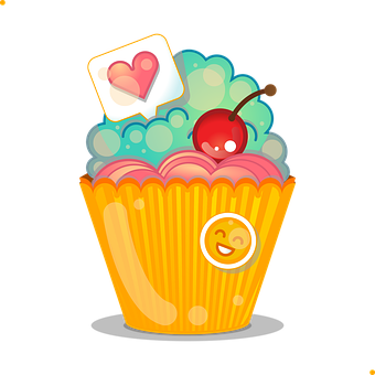 Free Cupcake Muffin vector and picture