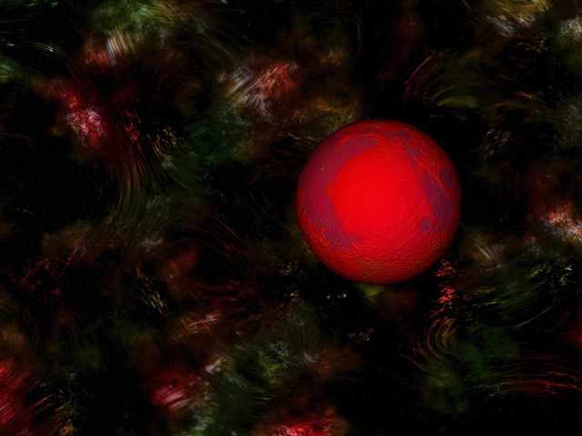 Free planet science fiction universe illustration