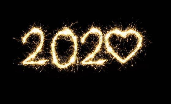 Happy, New, Year, 2020