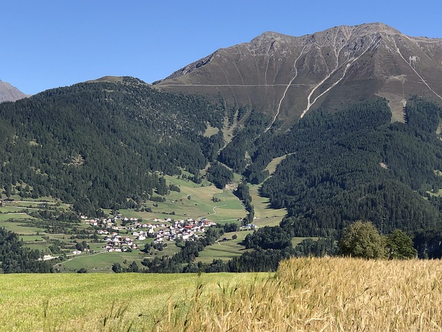 Berg, Getreide, Tirol, Landwirtschaft