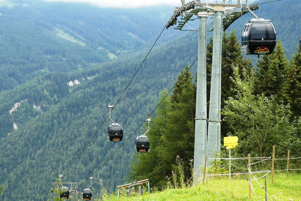 Kreuzjochbahn - free online jigsaw puzzle photo