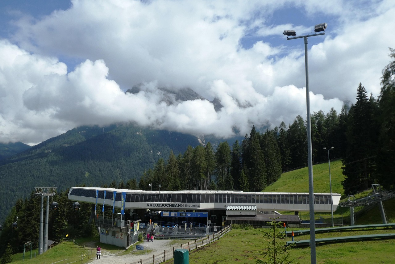 Kreuzjochbahn - free online jigsaw puzzle photo