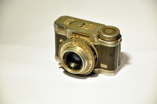 Kamera, Vintage, Fotografering
