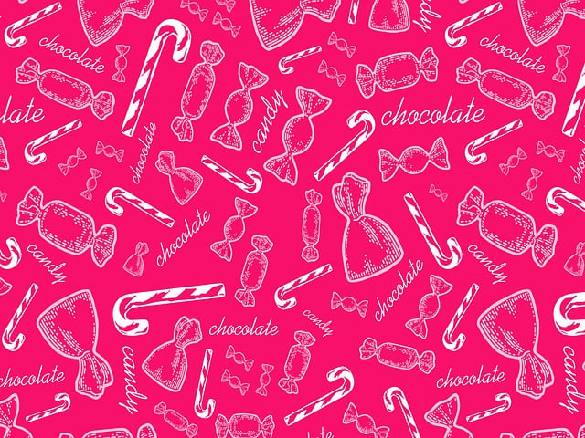 Free candy toffee candies illustration