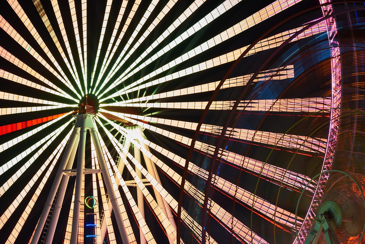 Ferris Wheel - free online jigsaw puzzle photo