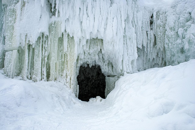 Free Waterfall A Frozen Waterfall photo and picture
