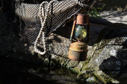 Free Rope Lamp photo and picture