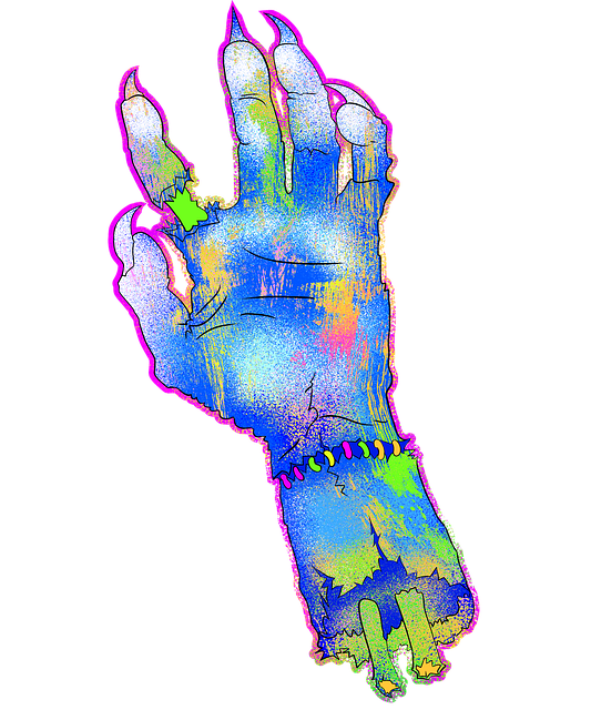 Free Monster Hand illustration and picture