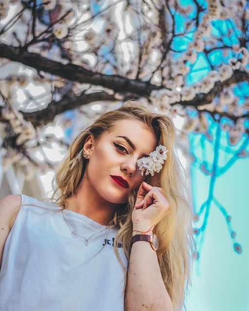 Free Flower Portrait photo and picture