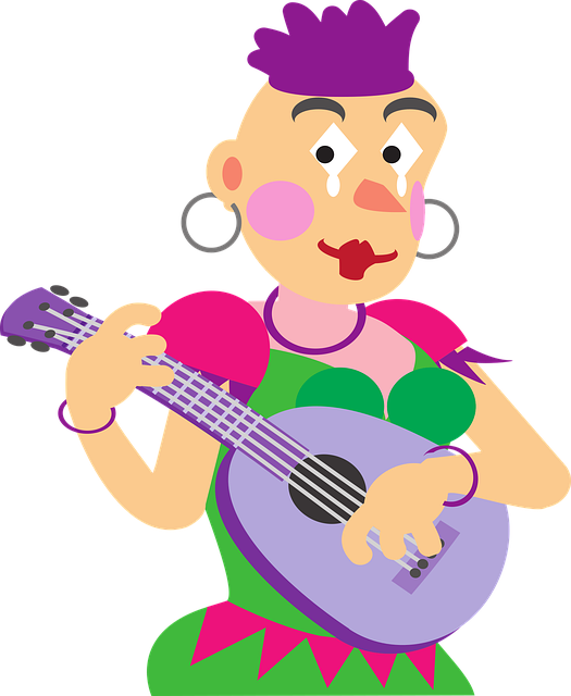 Free woman man music vector