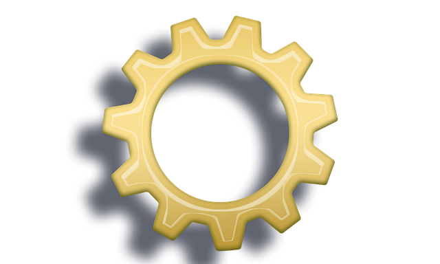 Free gear machine mechanical illustration