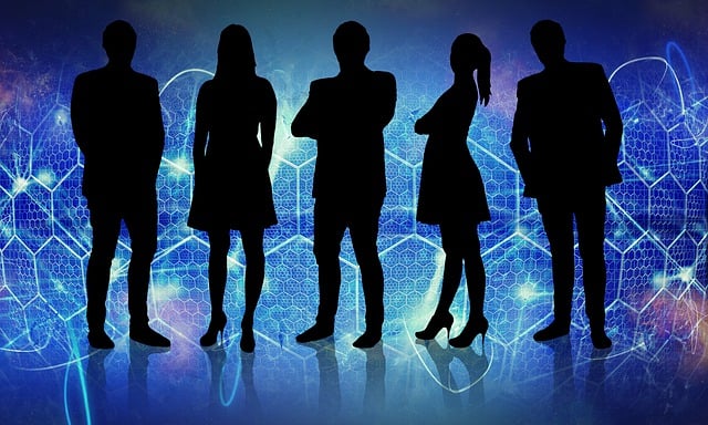 Free business meeting teamwork illustration