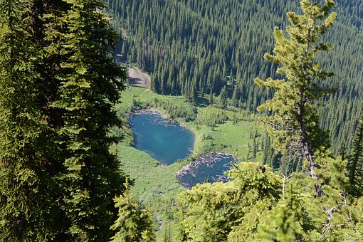 Alpine, Søer, Bjergsøer, Bjergsø, Canada