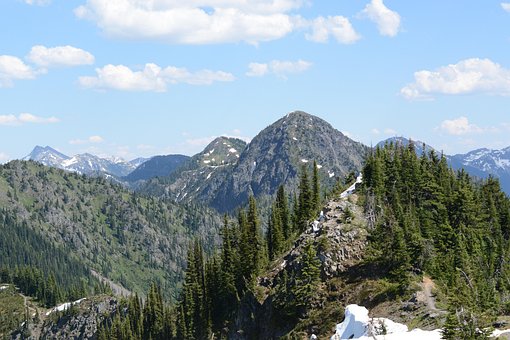 Alpine, Bjerge, Landskab, Natur, Canada