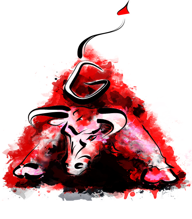Stier Rot Stier Kämpferisch Rot - Kostenloses Bild auf Pixabay