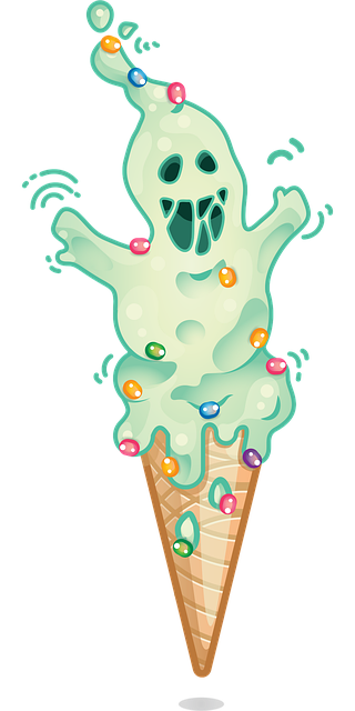 Free halloween spirit dessert vector