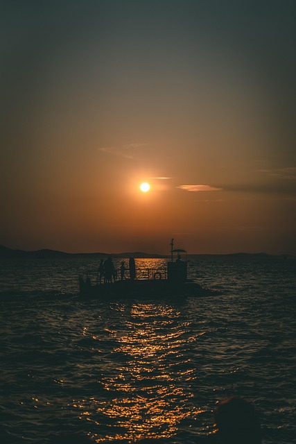 Free Sunset Zadar photo and picture