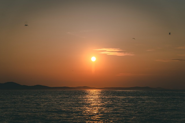Free Sunset Zadar photo and picture