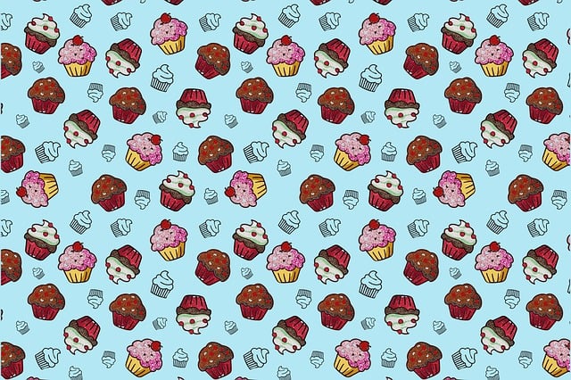 Free cupcake cake cupcakes illustration