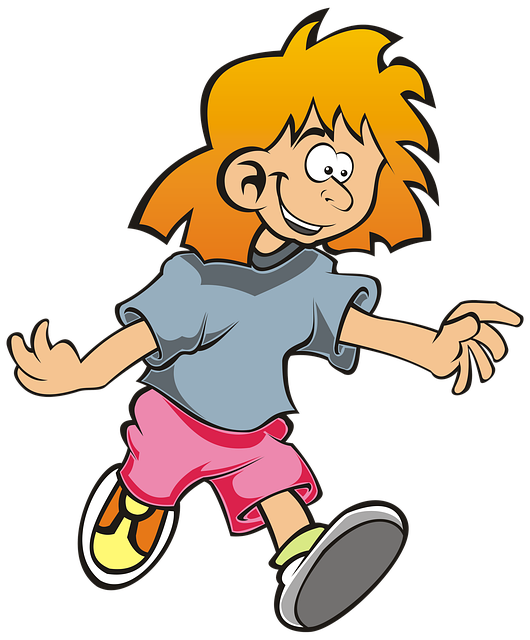Free character girl little girl illustration
