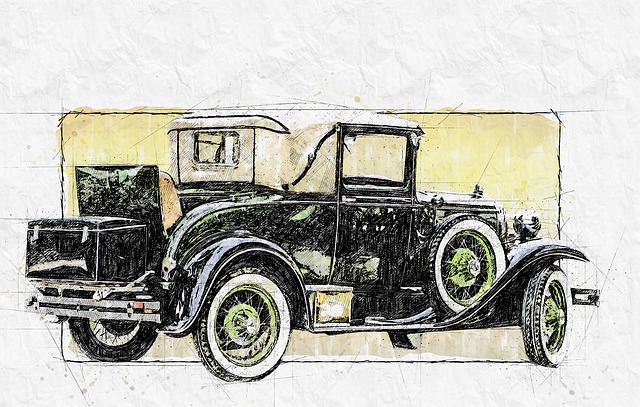 Free vehicle transport auto illustration