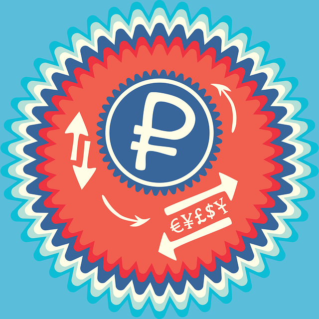Free russian ruble russia rub p badge illustration