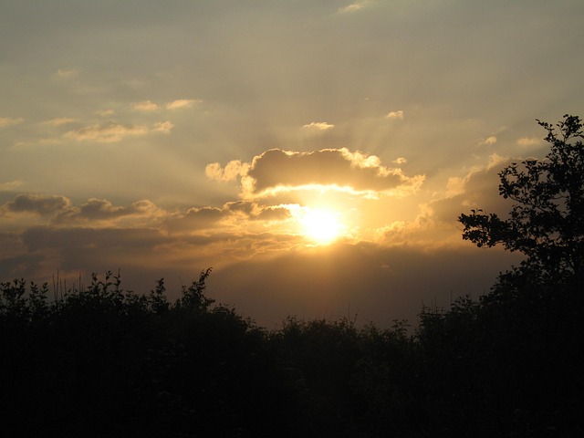 Free Sun Sunset photo and picture