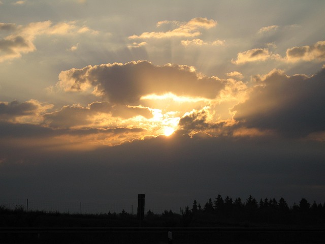 Free Sunset Sun photo and picture