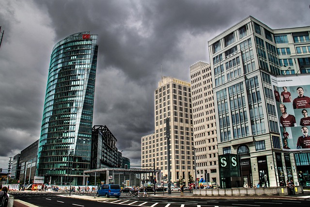 Berlin, Potsdamer Platz, By, Bygning