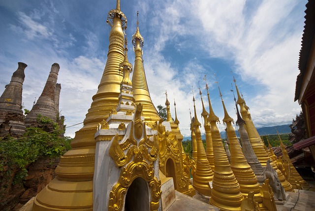 Myanmar, Birma, Azië, Tempel, Pagode