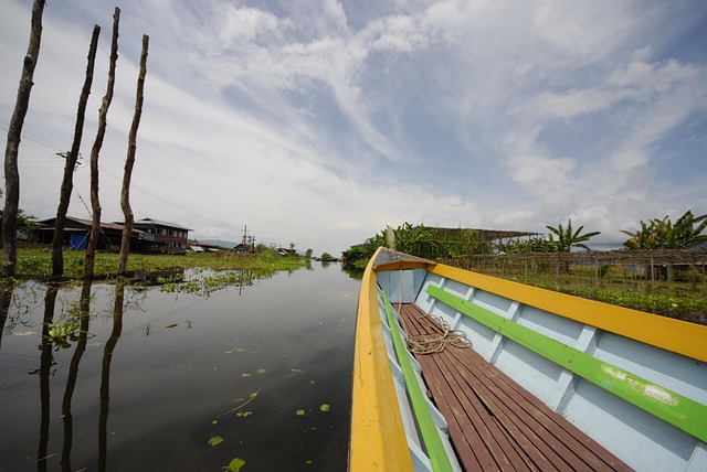 Myanmar, Birma, Azië, Kano, Inlemeer