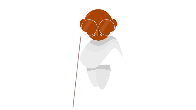 Free gandhi bapu india vector