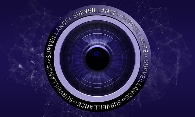Free surveillance cctv security illustration