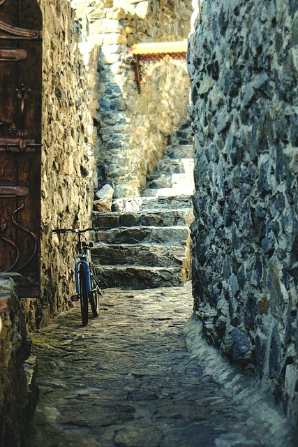 Free Stone Luggage Alley photo and picture