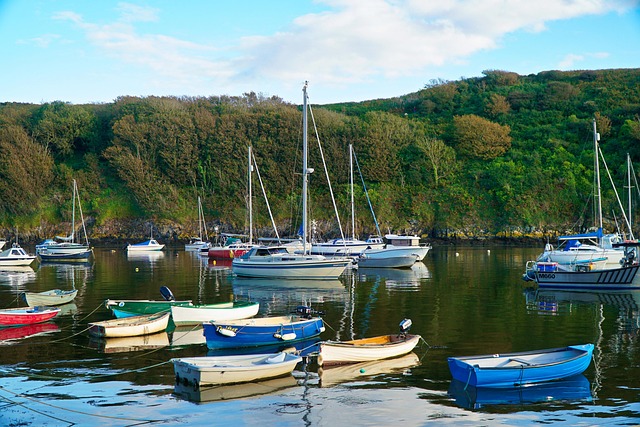 Boote, Angeln, Hafen, Boot, Wasser, Meer