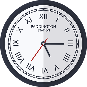 Free Clock Analog vector and picture