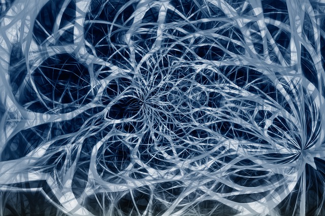 Free annoy network nervous system illustration