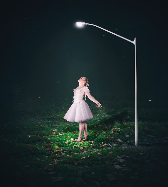 Mädchen, Landschaft, Natur, Licht, Kunst