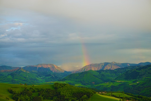 Free Rainbow Landscape photo and picture