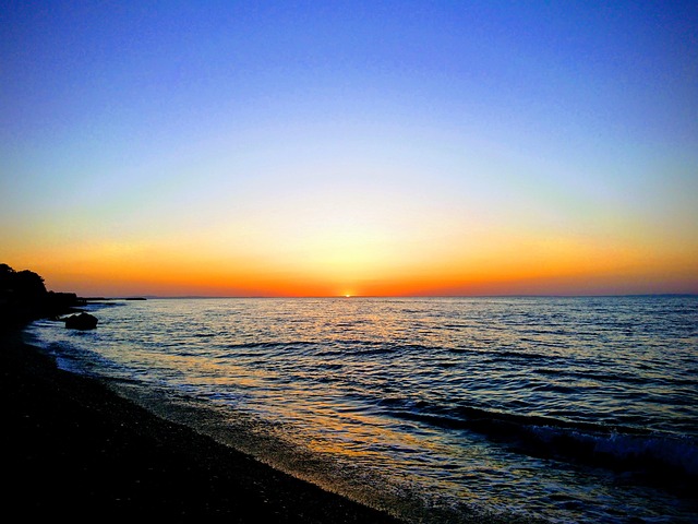 Free Ocean Sunrise photo and picture