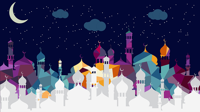 Free ramazan ramazan mosque allah vector