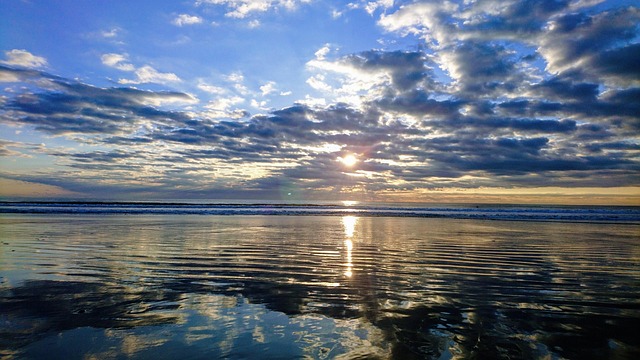 Free Ocean Sunrise photo and picture