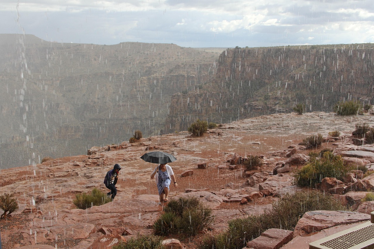 Grand Canyon Rain Pouring - Free photo on Pixabay - Pixabay