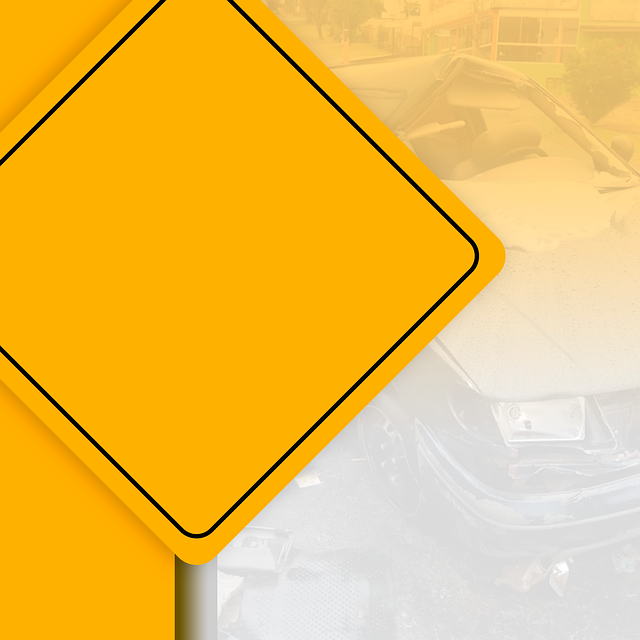 Free may yellow traffic accident illustration