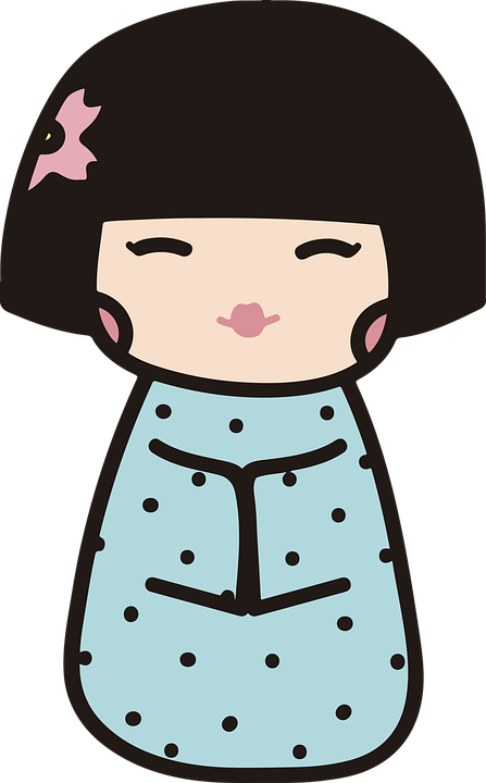 こけし 日本 手首 Pixabayの無料ベクター素材