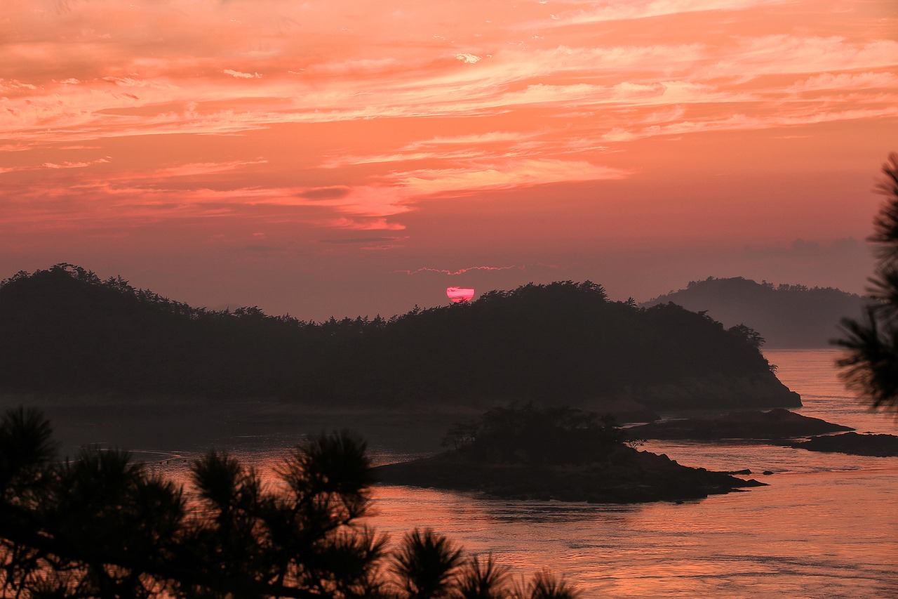 바다 노을 석양 - Pixabay의 무료 사진 - Pixabay