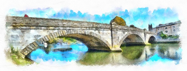 Totnes, Fluss, Am Ufer, Devon