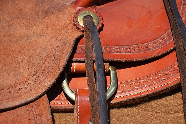Selle Western Cuir Pour Cheval - Taille 14 à 20 Pouces - Randonnée équestre