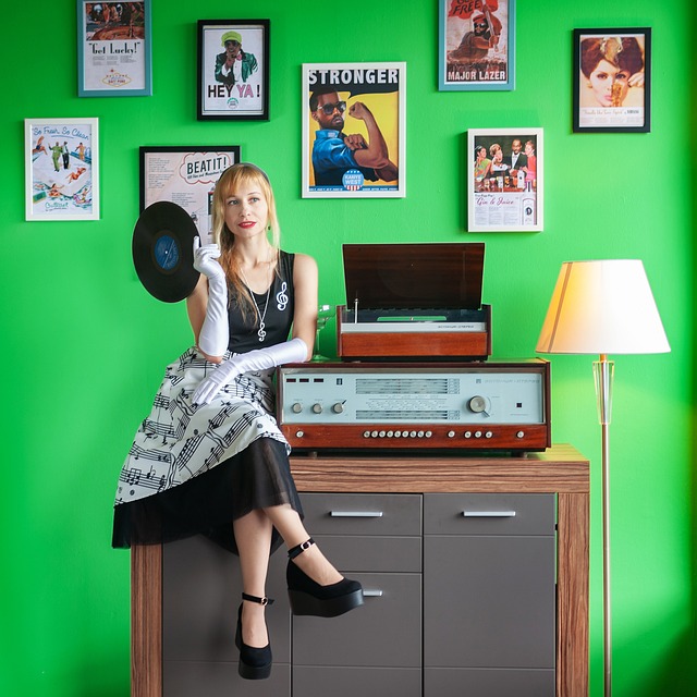 Music, vinyl, records and record player — photo by Sunriseforever